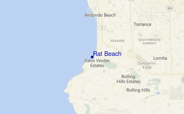 mappa di localizzazione di Rat Beach