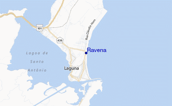 mappa di localizzazione di Ravena