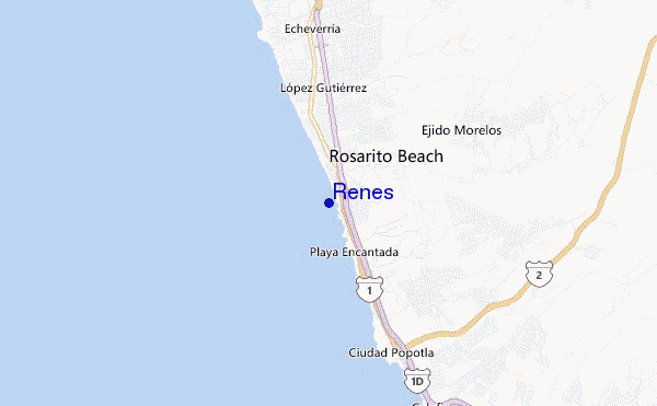 mappa di localizzazione di Renes