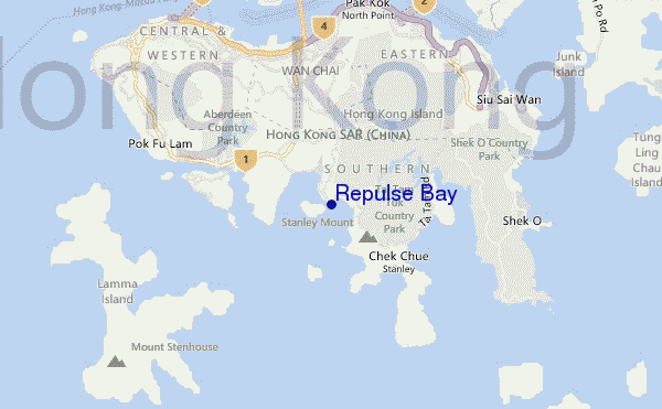 mappa di localizzazione di Repulse Bay