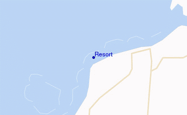 mappa di localizzazione di Resort