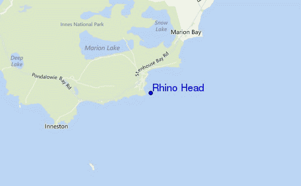 mappa di localizzazione di Rhino Head