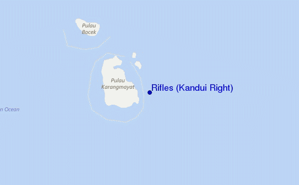 mappa di localizzazione di Rifles (Kandui Right)