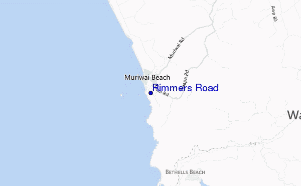 mappa di localizzazione di Rimmers Road
