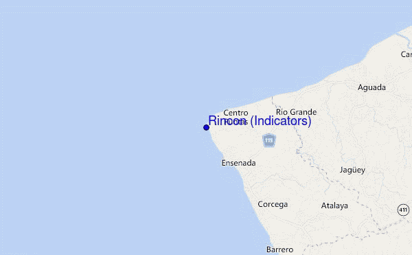 mappa di localizzazione di Rincon (Indicators)