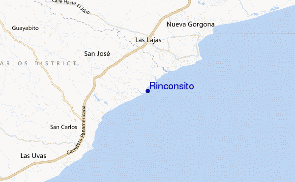 mappa di localizzazione di Rinconsito