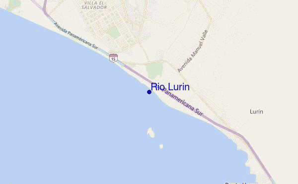 mappa di localizzazione di Rio Lurin