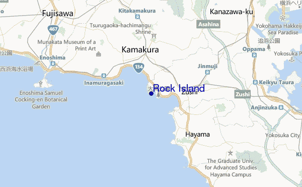 mappa di localizzazione di Rock Island