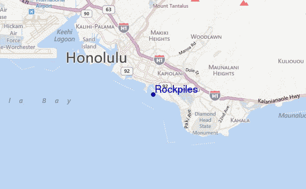mappa di localizzazione di Rockpiles