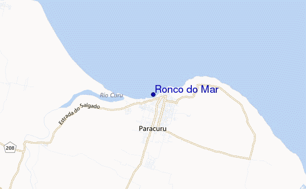 mappa di localizzazione di Ronco do Mar