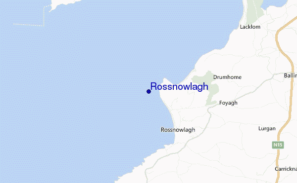 mappa di localizzazione di Rossnowlagh