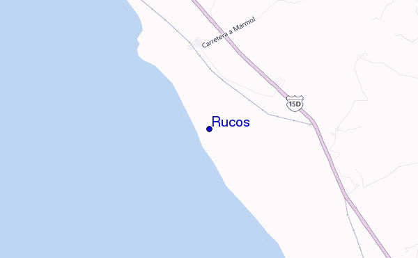 mappa di localizzazione di Rucos
