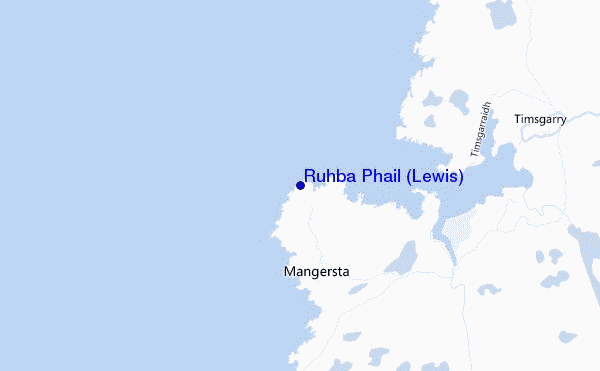 mappa di localizzazione di Ruhba Phail (Lewis)