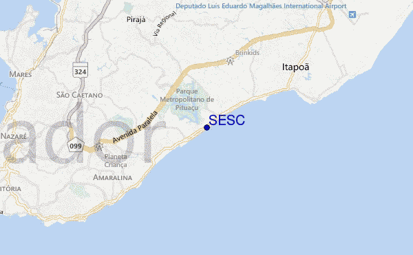mappa di localizzazione di SESC