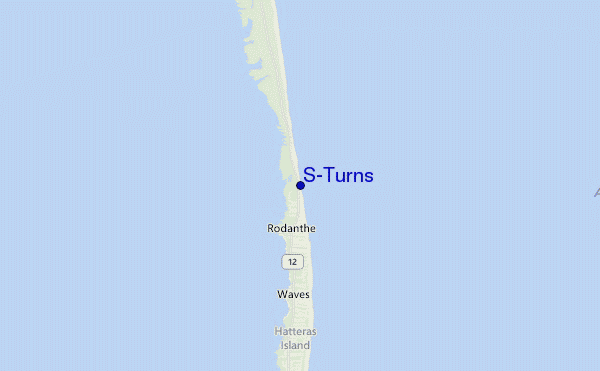 mappa di localizzazione di S-Turns