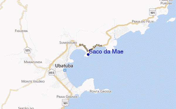 mappa di localizzazione di Saco da Mãe