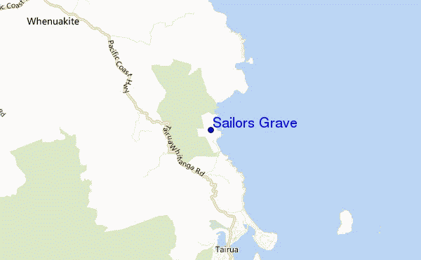 mappa di localizzazione di Sailors Grave
