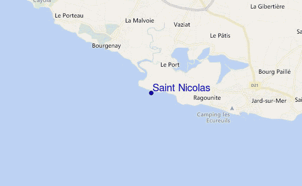 mappa di localizzazione di Saint Nicolas
