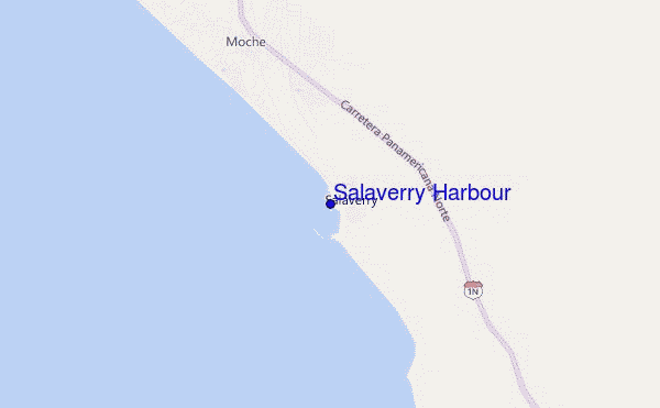 mappa di localizzazione di Salaverry Harbour