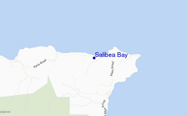 mappa di localizzazione di Salibea Bay