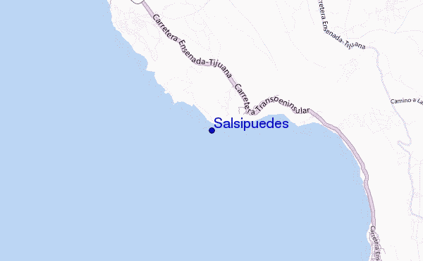 mappa di localizzazione di Salsipuedes