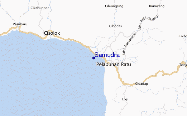 mappa di localizzazione di Samudra
