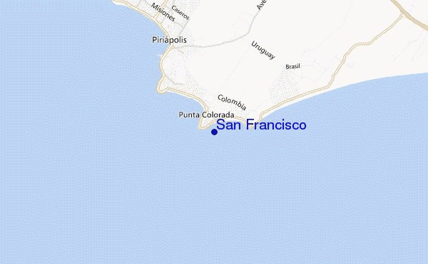 mappa di localizzazione di San Francisco