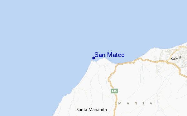 mappa di localizzazione di San Mateo