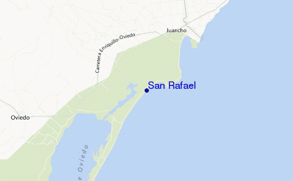 mappa di localizzazione di San Rafael