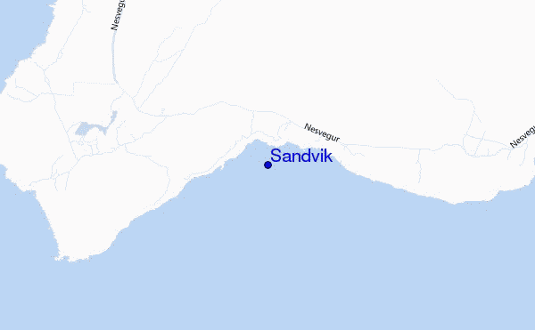 mappa di localizzazione di Sandvik