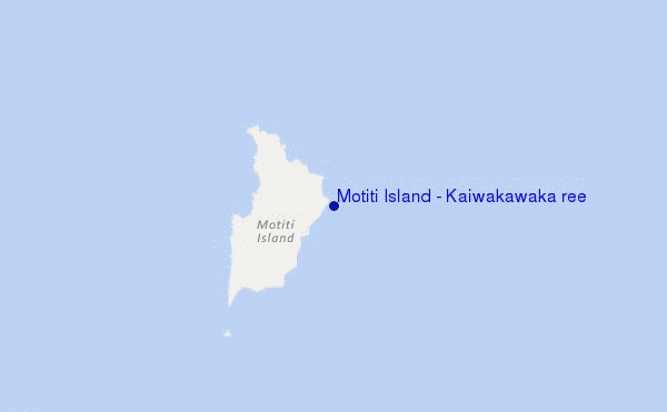 mappa di localizzazione di Motiti Island - Kaiwakawaka ree