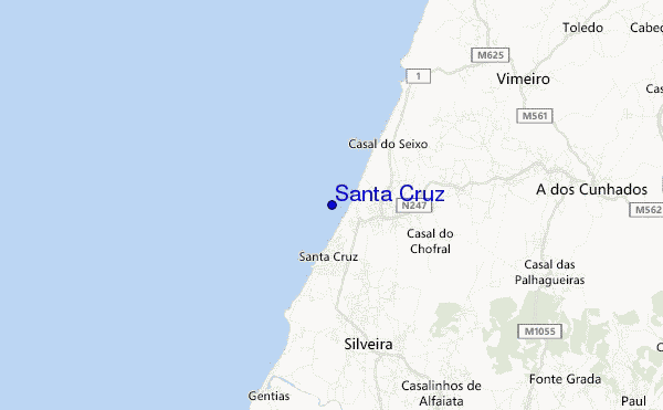 mappa di localizzazione di Santa Cruz