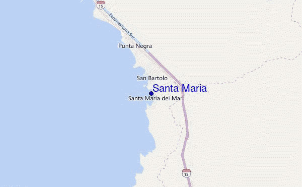 mappa di localizzazione di Santa Maria