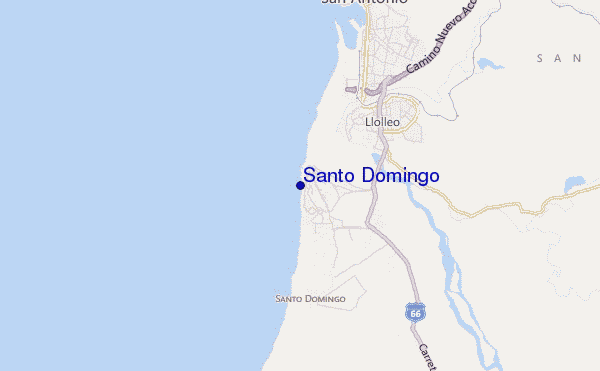 mappa di localizzazione di Santo Domingo