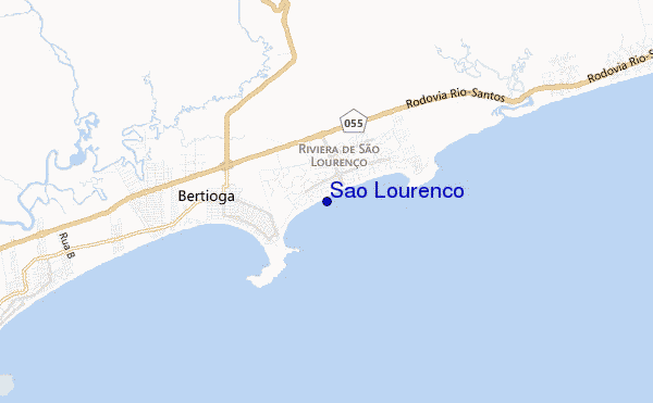 mappa di localizzazione di Sao Lourenco