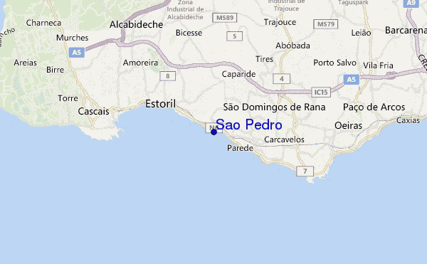 mappa di localizzazione di Sao Pedro