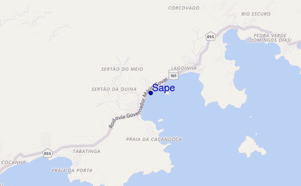 mappa di localizzazione di Sapê