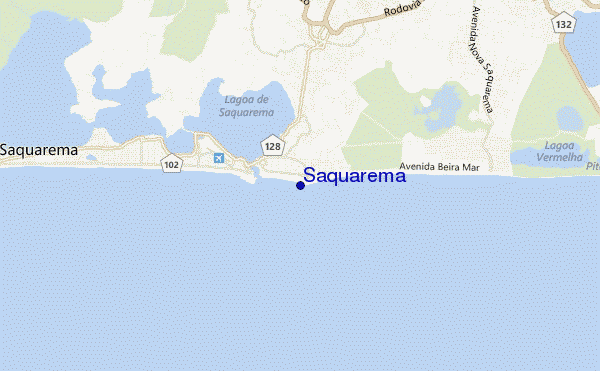mappa di localizzazione di Saquarema