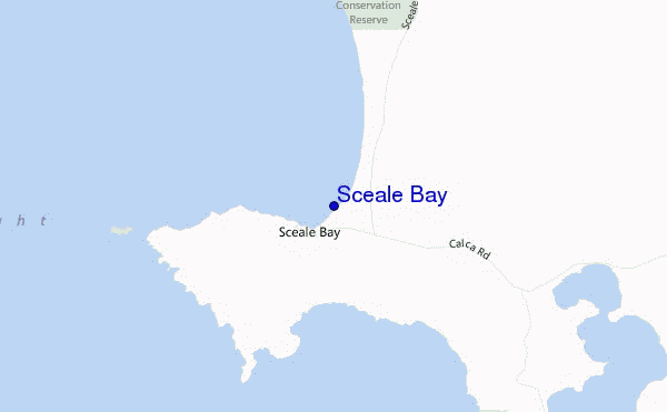 mappa di localizzazione di Sceale Bay