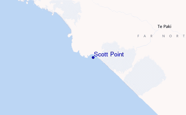 mappa di localizzazione di Scott Point