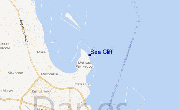 mappa di localizzazione di Sea Cliff