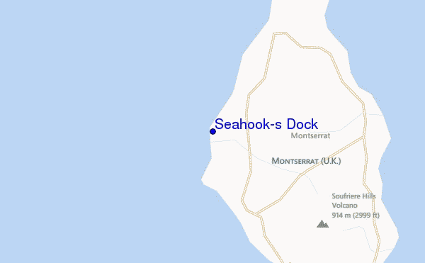 mappa di localizzazione di Seahook's Dock