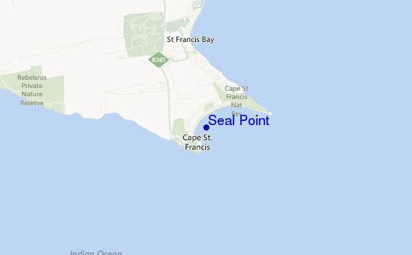 mappa di localizzazione di Seal Point