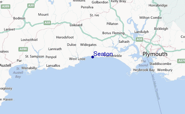 Seaton Location Map