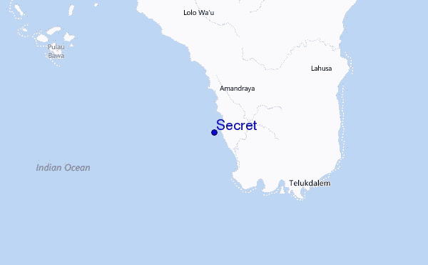 Secret Location Map