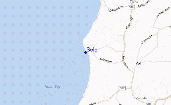 mappa di localizzazione di Sele