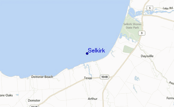 mappa di localizzazione di Selkirk