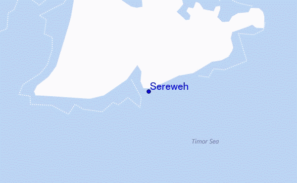 mappa di localizzazione di Sereweh