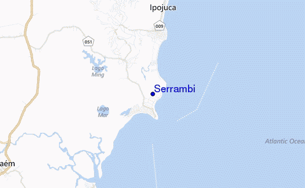 mappa di localizzazione di Serrambi