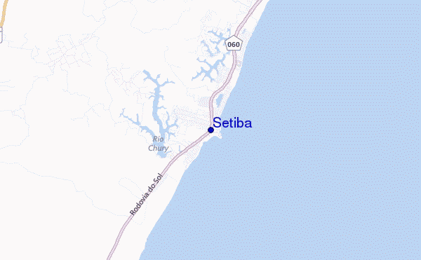 mappa di localizzazione di Setiba